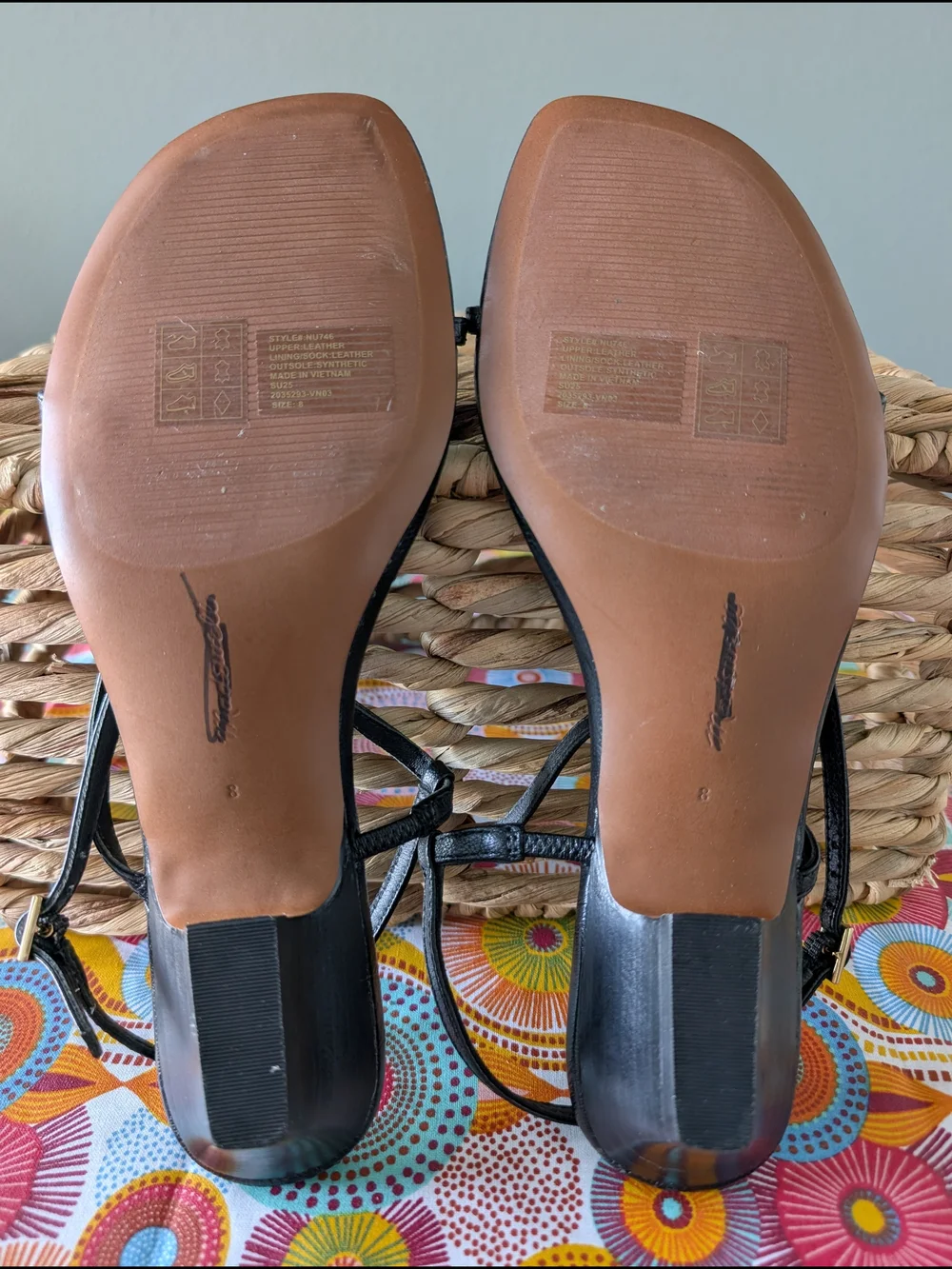 Madewell The Maycie Asymmetric T-Strap Sandal NU746 Size 8 - Picture 2 of 5